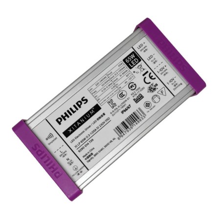 XXLED Treiber Dimmbarer programmierbarer XITANIUM Philips für LED euchten bis 65 W - 1050 mA