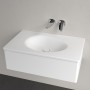 Villeroy & Boch Antao Schrankwaschtisch 80 x 50 cm, ohne Überlauf und ohne Hahnloch - Produktansicht