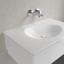 Villeroy & Boch Antao Schrankwaschtisch 80 x 50 cm, ohne Überlauf und ohne Hahnloch - technische Ansicht