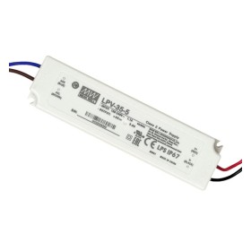 XXLED Netzteil PROFESSIONELLE 5V 25W 5A - MEANWELL - IP67 - TÜV