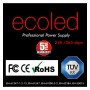XXLED Netzteil PROFESSIONELLE 12V 60W - ECOLED - IP20 - TÜV