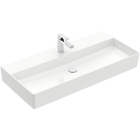 Villeroy & Boch Memento 2.0 Lavabo 100 cm con 1 foro per rubinetto, senza troppo pieno