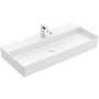 Villeroy & Boch Memento 2.0 Waschtisch 100 cm mit 1 Hahnloch, ohne Überlauf - Detailansicht