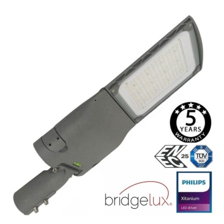 XXLED LED Strassenleuchte 100W CAPRI Philips Driver Programmierbar SMD5050 240Lm/W 4000K