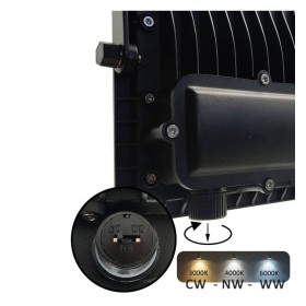 Projecteur LED 100W NEW AVANT BLACK - COULEUR CCT SÉLECTIONNABLE