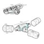 XXLED Anschlusskabel - T - IP68