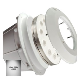 Lampe LED - Blanc froid 6000K - Immergée 36W PAR56 - DC12V - IP68 - Acier 316 - Résistant aux chocs - IK10 - Piscine