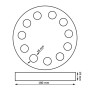 XXLED LED Lampe - Kaltweiss 6000K - Tauchbar 36W PAR56 - DC12V - IP68 - Stahl 316 - STOSSFEST - IK10