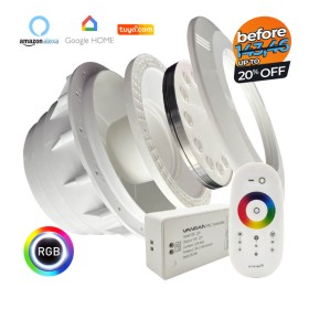 XXLED LED RGB Unterwasserlampe 36W PAR56-Packung - DC12V - IP68 - Edelstahl316