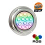 XXLED LED-Strahler Unterwasser RGB -36W - DC12V - IP68 - Rostfreier Stahl 316