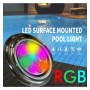XXLED LED-Strahler Unterwasser RGB -36W - DC12V - IP68 - Rostfreier Stahl 316 - Produktansicht