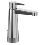 Robinet de lavabo monocommande Villeroy & Boch Conum avec bonde à tirette - vue détaillée