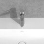 Robinet de lavabo monocommande Villeroy & Boch Conum avec bonde à tirette - vue détaillée