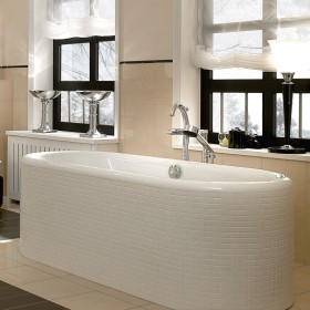 Villeroy & Boch Nexus Duo Oval-Badewanne 177,1 x 77,1 cm