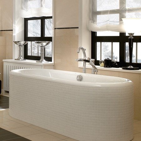 Villeroy & Boch Nexus Duo Oval-Badewanne 177,1 x 77,1 cm