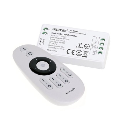 XXLED CCT Dual Mini RF Controller 4 Zonen 12A + Fernbedienung