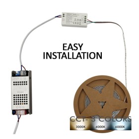 CCT Dual Mini RF Controller 4 Zonen 12A + Télécommande