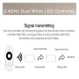 XXLED CCT Dual Mini RF Controller 4 Zonen 12A + Fernbedienung - Produktansicht