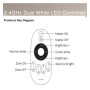 XXLED CCT Dual Mini RF Controller 4 Zonen 12A + Fernbedienung - Produktansicht