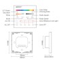 XXLED LED CCT - RGB - 12-24V Steuergerät Set + Fernbedienung - 2,4 GHz