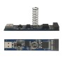 XXLED Minischalter + Dimmer - für profilierte LED-Streifen - 12/24V - technische Ansicht