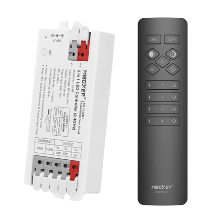 XXLED Pack LED-CCT-Controller 12-24V + C1 Fernbedienung - 2,4GHz