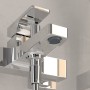 Villeroy & Boch Taro Duschgarnitur mit Brausehalter, Handbrause und Wannenarmatur - Detailansicht