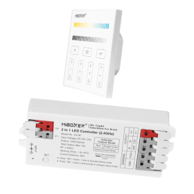 XXLED Pack de contrôleur LED CCT 12-24V + télécommande B2 - 2,4 GHz