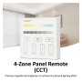 XXLED Pack de contrôleur LED CCT 12-24V + télécommande B2 - 2,4 GHz - vue technique