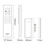 XXLED Pack de contrôleur LED CCT 12-24V + télécommande B2 - 2,4 GHz