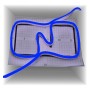 XXLED LED Neon Flex 8W 12V Rotolo 25m 8mm 3000K 4000K 6000K Blu - vista tecnica