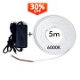 XXLED LED Stripe Neon 6000K LED 6mm 12V + Stromversorgung