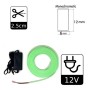 XXLED LED Bande Néon Vert LED 6mm 12V + Alimentation - vue technique