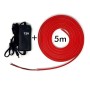 XXLED LED Stripe Neon Rot LED 6mm 12V + Stromversorgung - Detailansicht