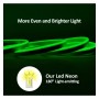 XXLED LED-Neon - 5 Meter - GRÜN - 6mm LED - 12V - Schnitt 2,5cm