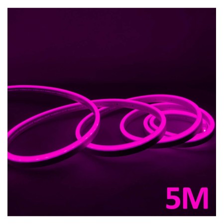 XXLED LED-Neon - 5 Meter - Lila - 6mm LED - 12V - Schnitt 2,5cm
