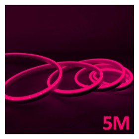 XXLED LED-Neon - 5 Meter - ROSA - 6mm LED - 12V - Schnitt 2,5cm