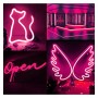 XXLED LED-Neon - 5 Meter - ROSA - 6mm LED - 12V - Schnitt 2,5cm - Detailansicht