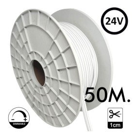 Ruban LED néon flexible 24V - 13W/m - Rouleau de 50m - 6x12mm - Rose