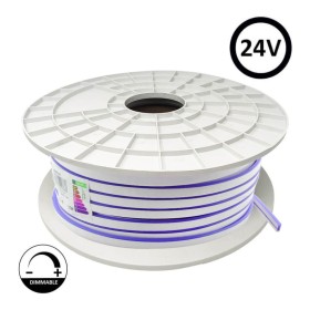 LED Néon Flex 24V - 8W/m - Rouleau 50m - 6x12mm - VIOLET