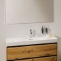 Lavabo LAUFEN MEDA 100 x 46 cm, avec trou pour robinet et trop-plein