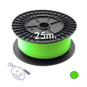 XXLED Neon LED - Flexibel Rund - 220V - Spule 25m - 16mm - 7W/m - Grün