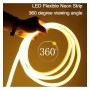 XXLED Neon LED - Flexibel Rund - 220V - Spule 25m - 16mm - 7W/m - Rot
