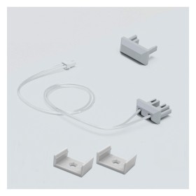XXLED Connecteur Rapide 100 cm + Fixations + Embout Final Pour Luminaire EASY CONNECT – 12 V
