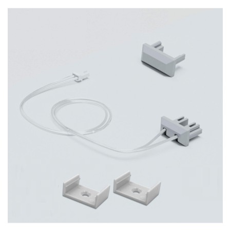 XXLED Connettore Rapido 100 cm + Fissaggi + Estremità Finale Per Lampade EASY CONNECT – 12 V