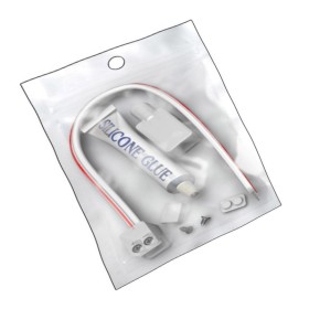XXLED KIT Silikonkleber für LED-Streifen + Stecker + Abdeckung + Endkappe - 10mm -IP65