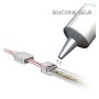 XXLED KIT Silikonkleber für LED-Streifen + Stecker + Abdeckung + Endkappe - 10mm -IP65 - technische Ansicht