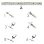 XXLED KIT Silikonkleber für LED-Streifen + Stecker + Abdeckung + Endkappe - 10mm -IP65 - Produktansicht