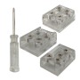 XXLED KIT-Steckverbinder für COB + SMD + Schraubendreher LED-Streifen - 10mm - IP20