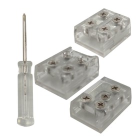 XXLED KIT-Steckverbinder für COB + SMD + Schraubendreher LED-Streifen - 10mm - IP20